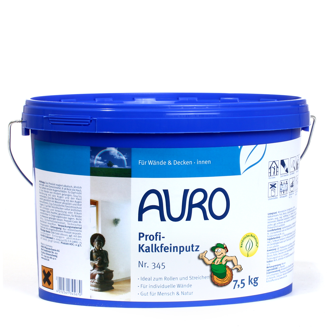 Profi-Kalkfeinputz Nr. 345 - 7,5 kg